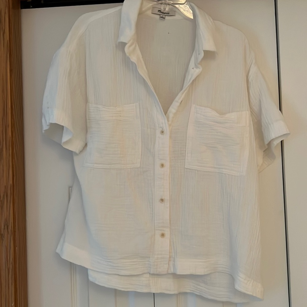 Madewell comfy gauzy blouse